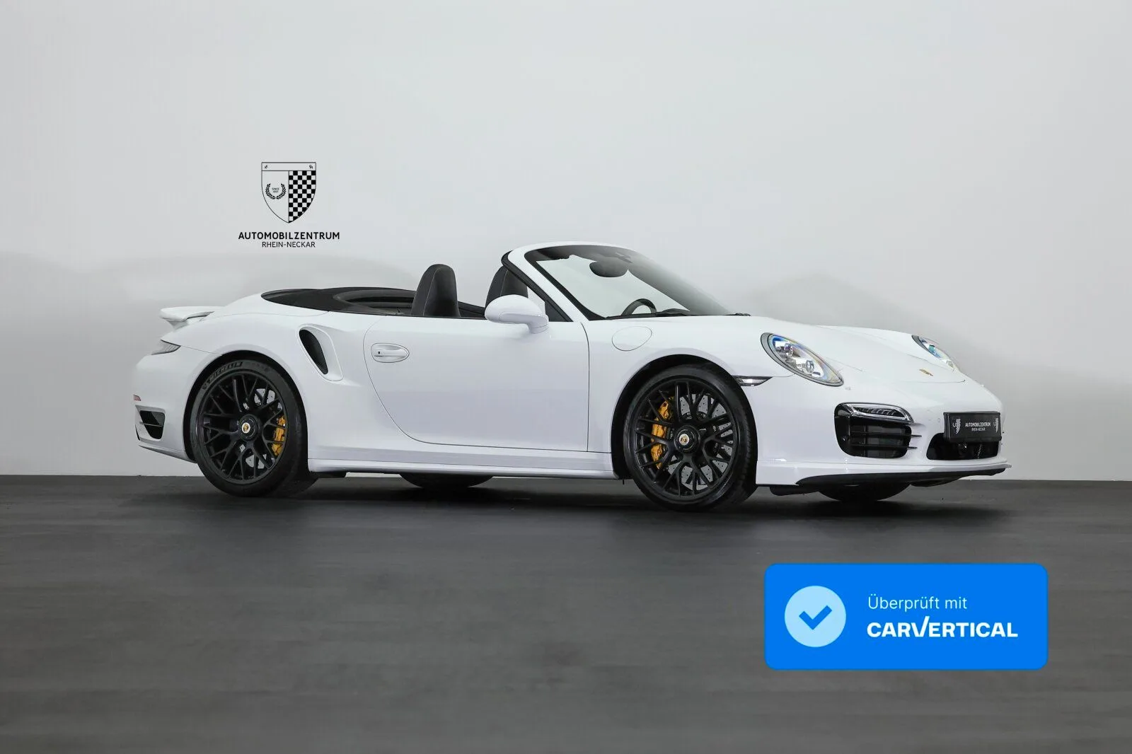 2014 Porsche 911 Turbo S Cabriolet offered by a supercar dealer in Viernheim, Germany, main photo