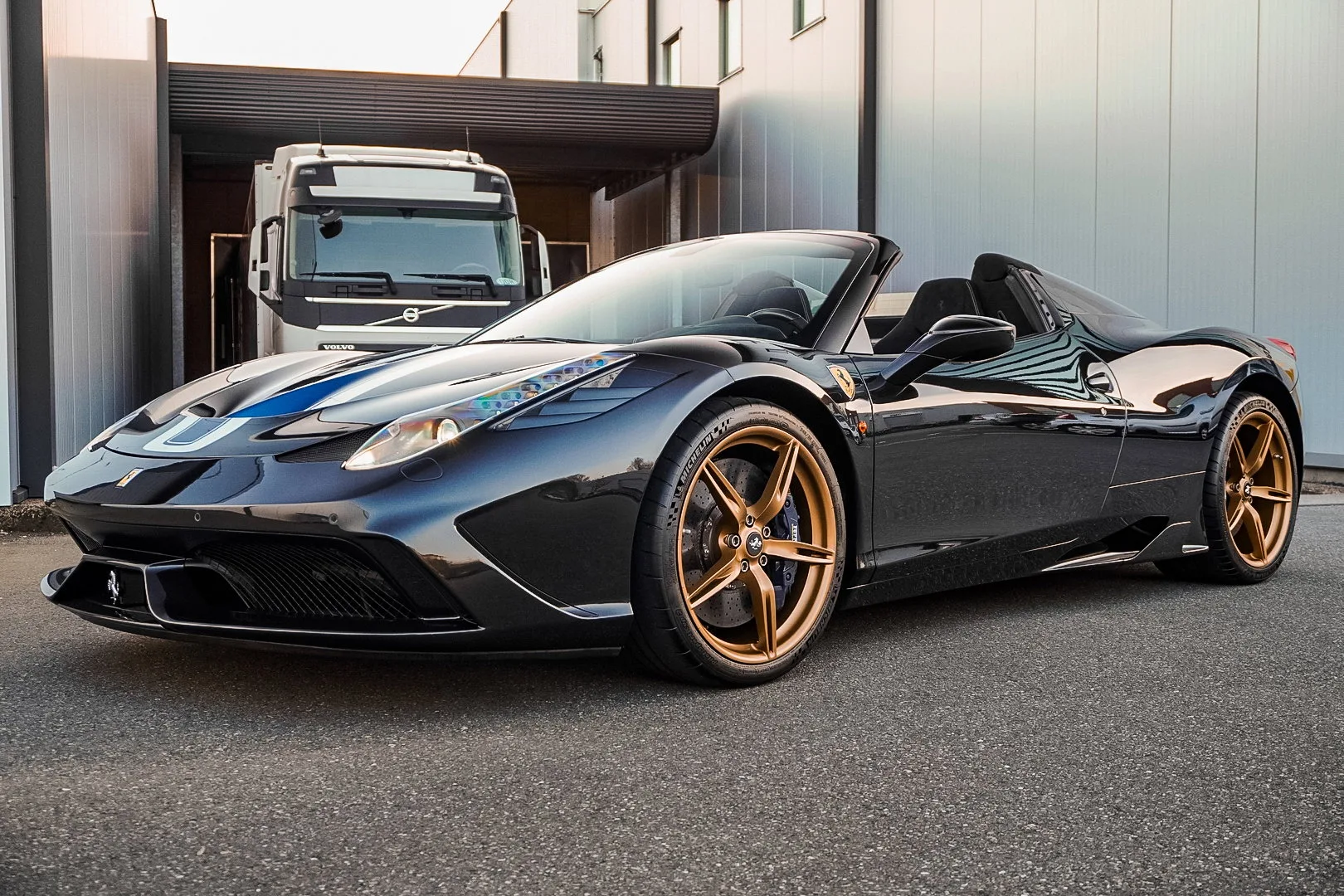2015 Ferrari 458 Speciale A offered by a specialist dealer in Woerden, Netherlands, main photo