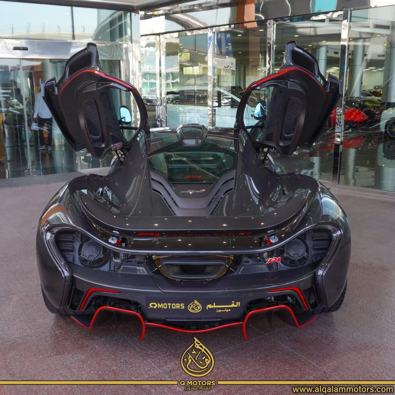 2015 McLaren P1 Carbon Edition offered by a specialist dealer in Dubai, United Arab Emirates, photo 7 of 18
