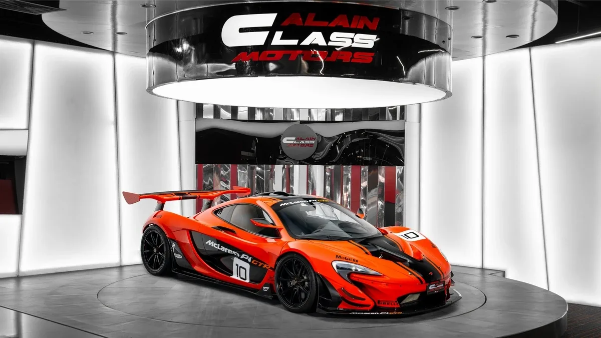 2015 McLaren P1 GTR Street Legal angeboten von einem Fachhändler in Dubai, Vereinigte Arabische Emirate, Hauptfoto