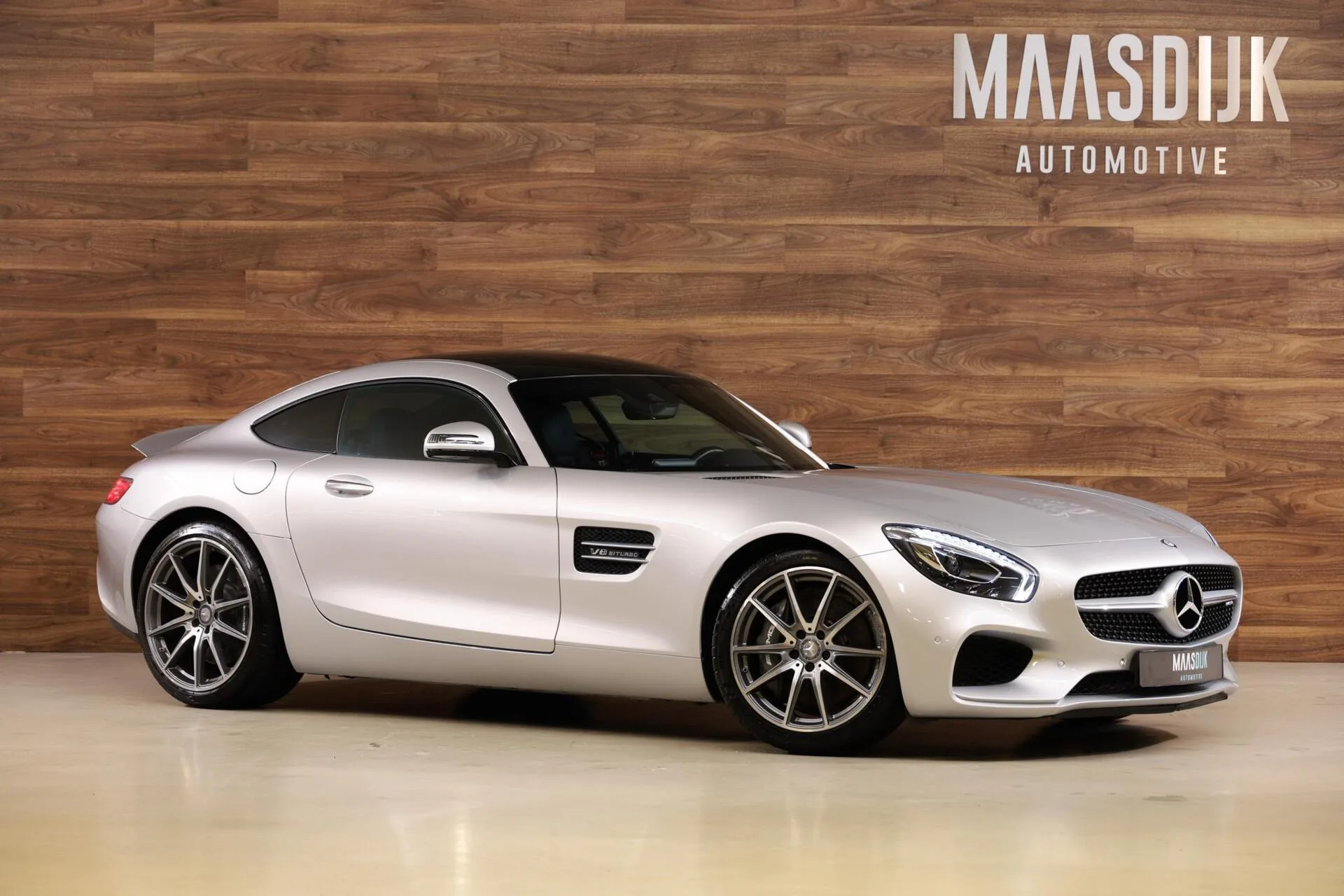2015 Mercedes-AMG GT angeboten von einem Fachhändler in Werkendam, Niederlande, Hauptfoto