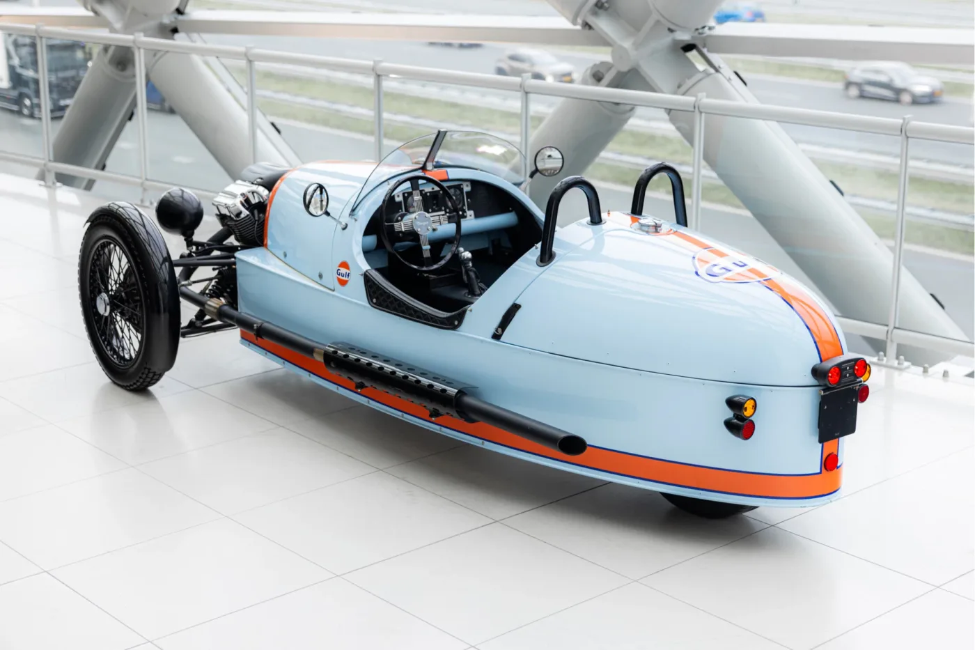 2015 Morgan 3 Wheeler offered by an official McLaren and Morgan dealer in Utrecht, Netherlands, photo 2 of 25