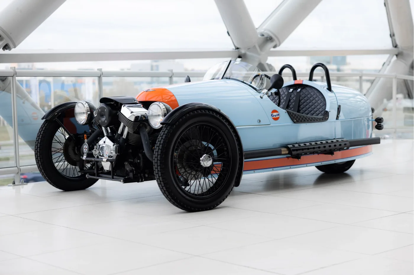 2015 Morgan 3 Wheeler offered by an official McLaren and Morgan dealer in Utrecht, Netherlands, photo 5 of 25