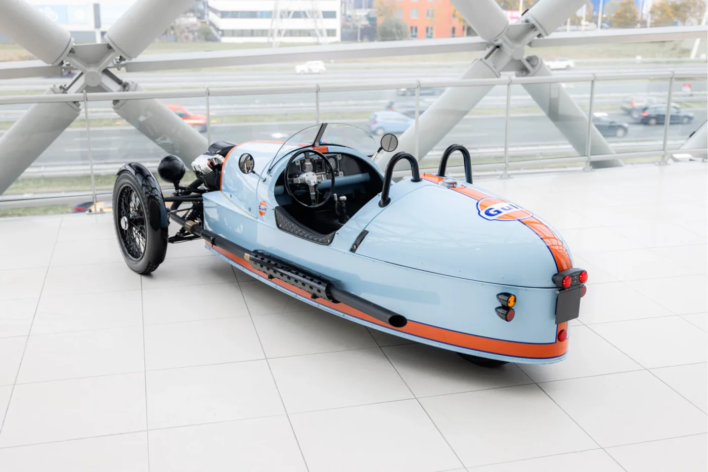 2015 Morgan 3 Wheeler offered by an official McLaren and Morgan dealer in Utrecht, Netherlands, photo 7 of 25