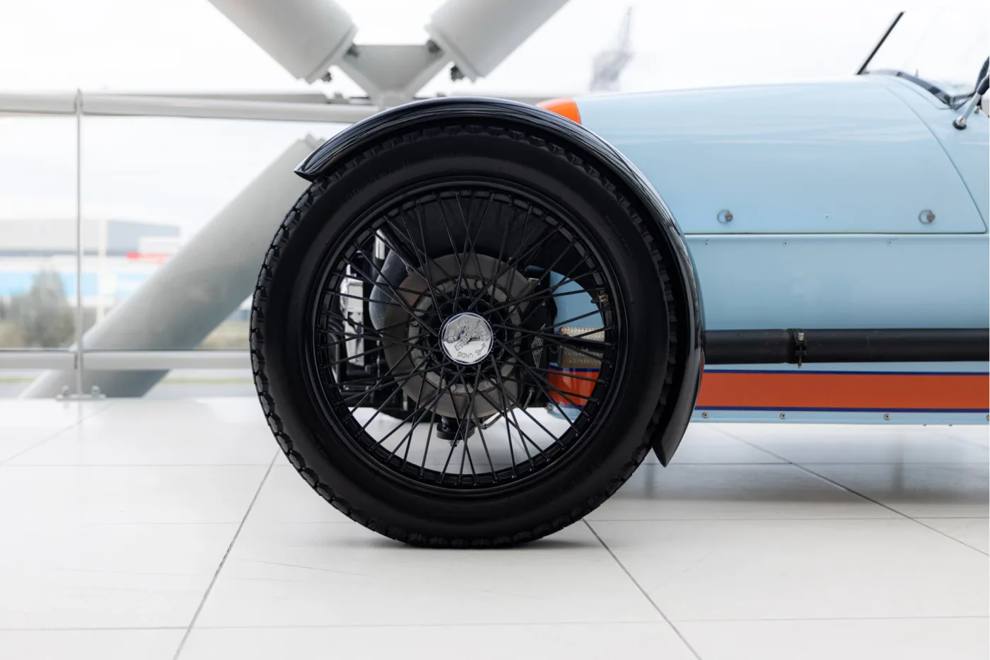 2015 Morgan 3 Wheeler offered by an official McLaren and Morgan dealer in Utrecht, Netherlands, photo 22 of 25