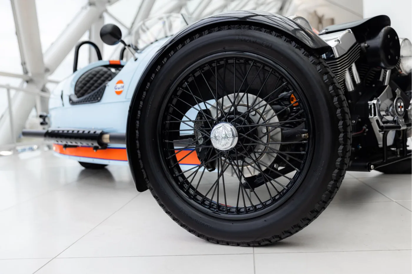 2015 Morgan 3 Wheeler offered by an official McLaren and Morgan dealer in Utrecht, Netherlands, photo 23 of 25
