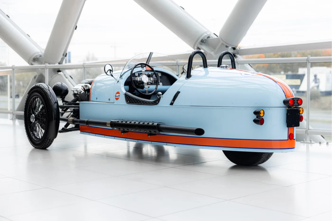 2015 Morgan 3 Wheeler offered by an official McLaren and Morgan dealer in Utrecht, Netherlands, photo 25 of 25