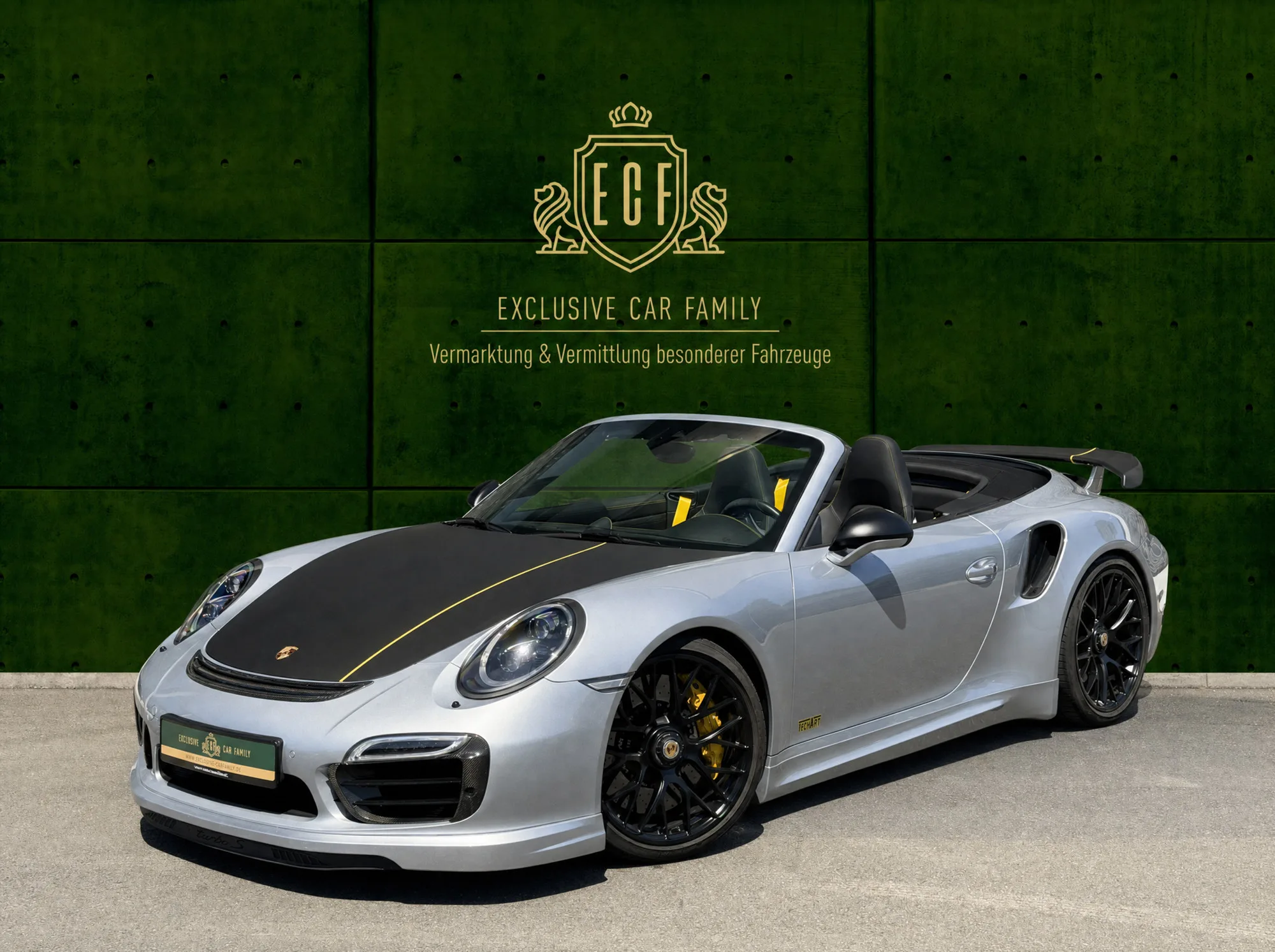 2015 Porsche 911 Turbo S Cabriolet offered by a broker in Hessisch Oldendorf, Germany, main photo