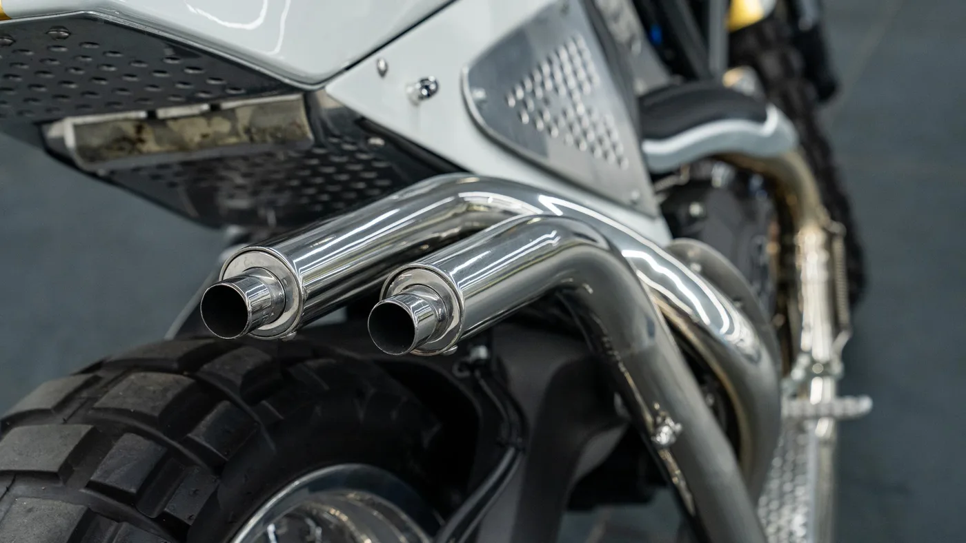 2016 Ducati Scrambler 800 Eccythump custom offered by a specialist dealer in Swadlincote, United Kingdom, photo 9 of 15