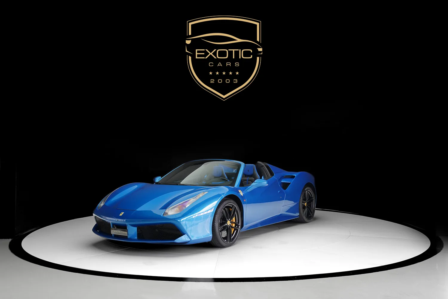 2016 Ferrari 488 Spider proposée par un concessionnaire spécialisé à Dubaï, Émirats arabes unis, photo principale