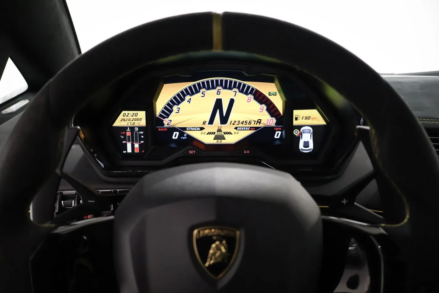 2016 Lamborghini Aventador SV LP 750-4 angeboten von einem Supersportwagenhändler in Zibido San Giacomo, Italien, Foto 13 von 25