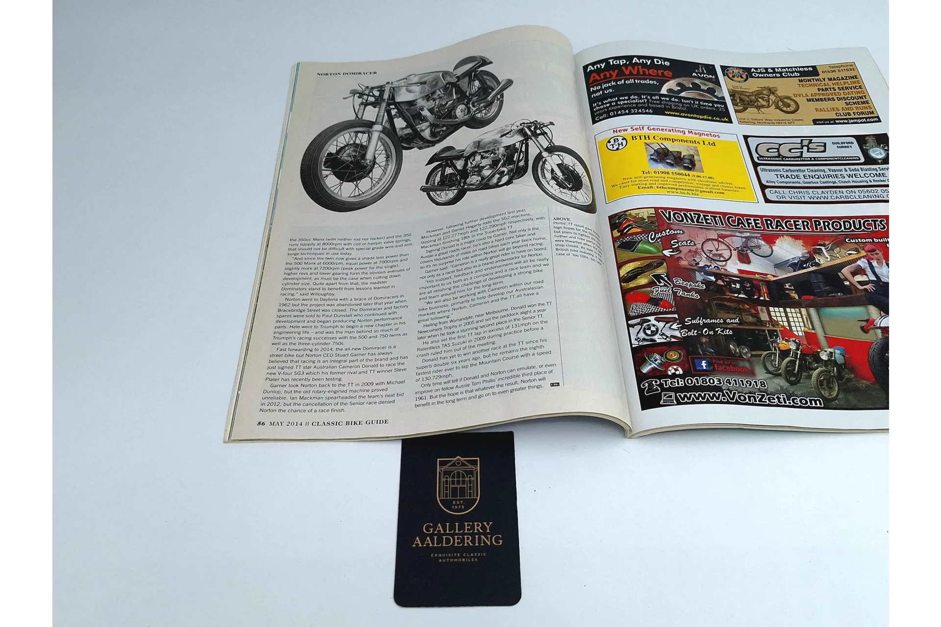 2016 Norton Domiracer, 8/30