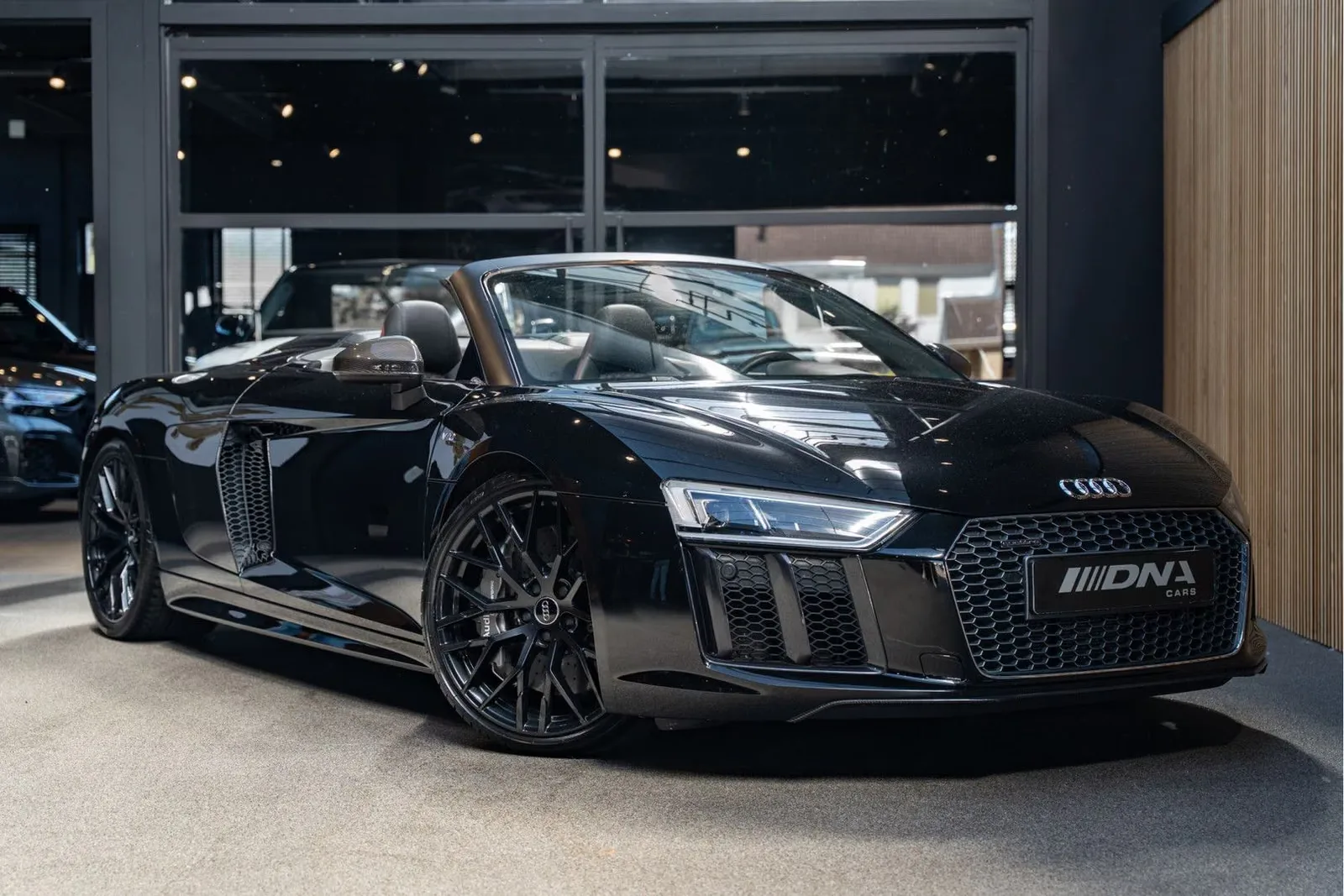 2017 Audi R8 Spyder V10 offered by a specialist dealer in Naarden, Netherlands, main photo
