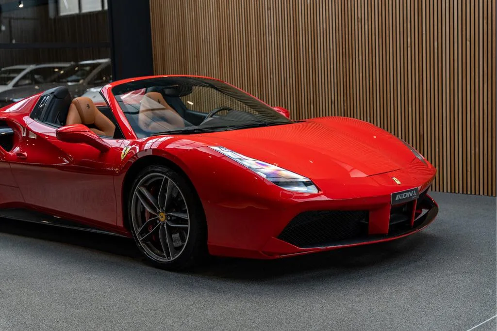 2017 Ferrari 488 Spider offered by a specialist dealer in Naarden, Netherlands, main photo