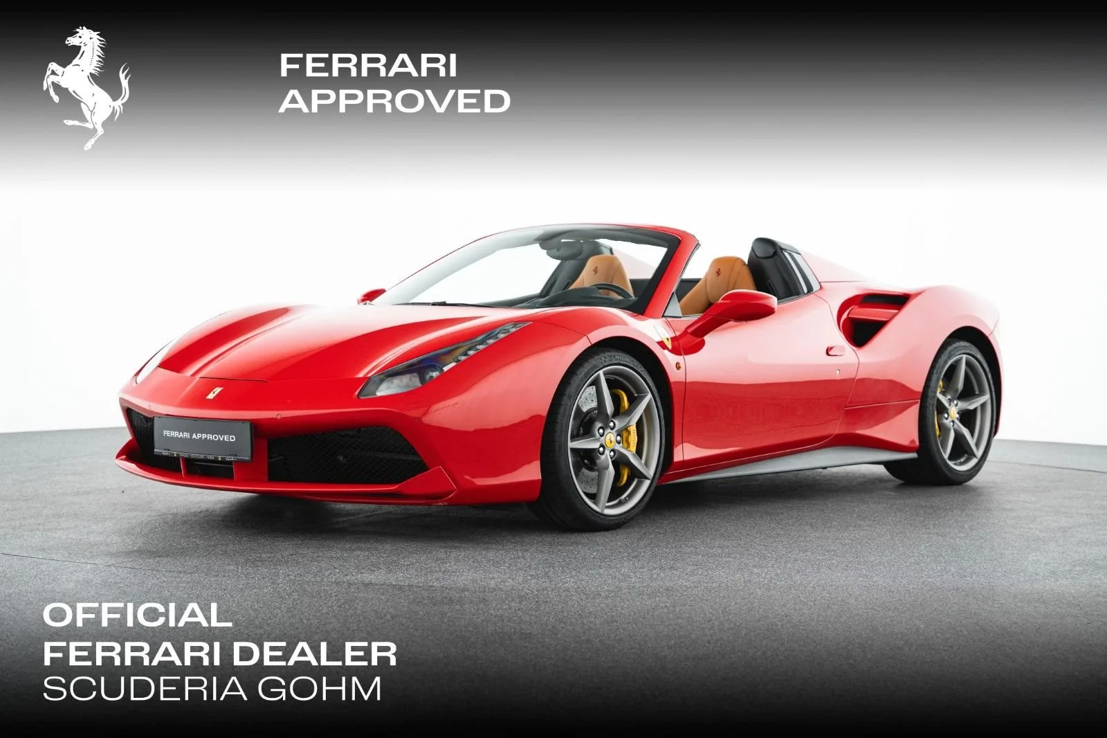 2017 Ferrari 488 Spider offered by a specialist dealer in Vösendorf, Austria, main photo