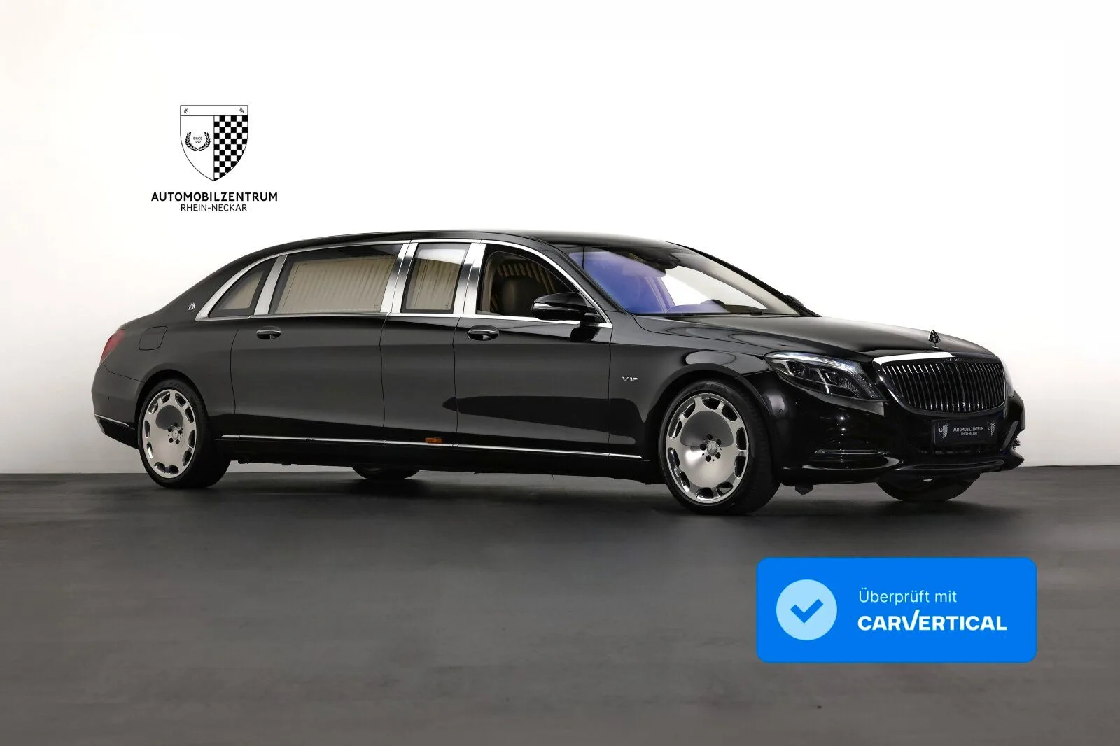 2017 Mercedes-Maybach S 600 Pullman angeboten von einem Supersportwagenhändler in Viernheim, Deutschland, Hauptfoto