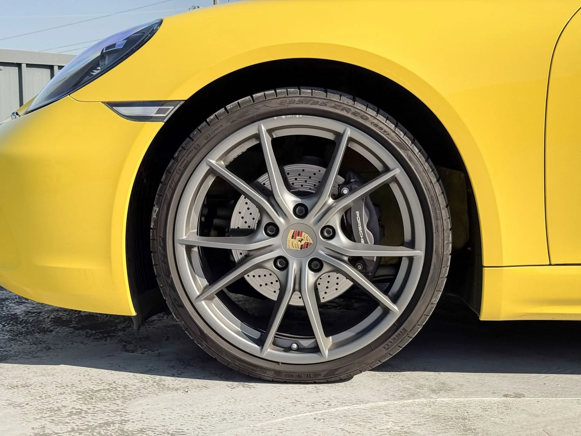 2017 Porsche 718 Cayman, 7/15