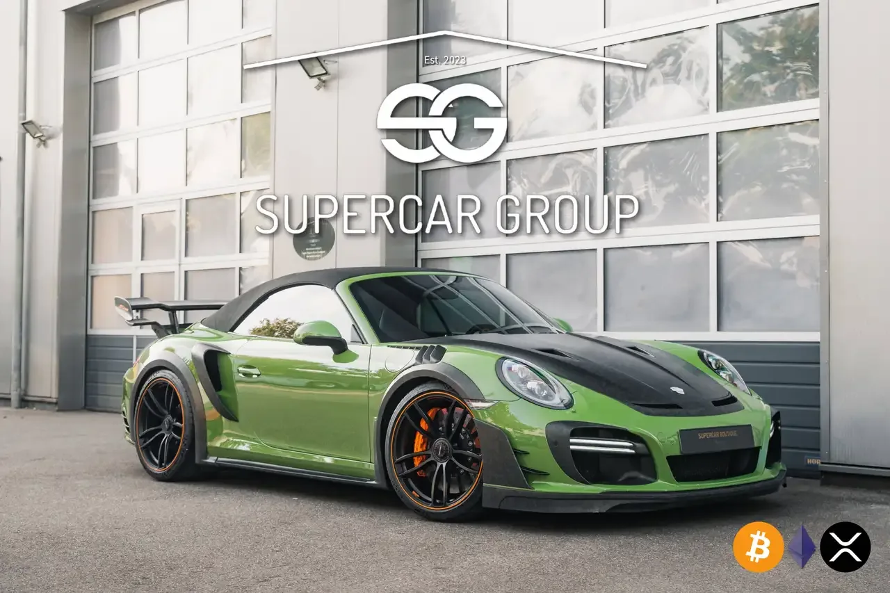 2017 Porsche 911 Turbo S Cabriolet GTstreet R by TechArt angeboten von einem Fachhändler in München, Deutschland, Hauptfoto