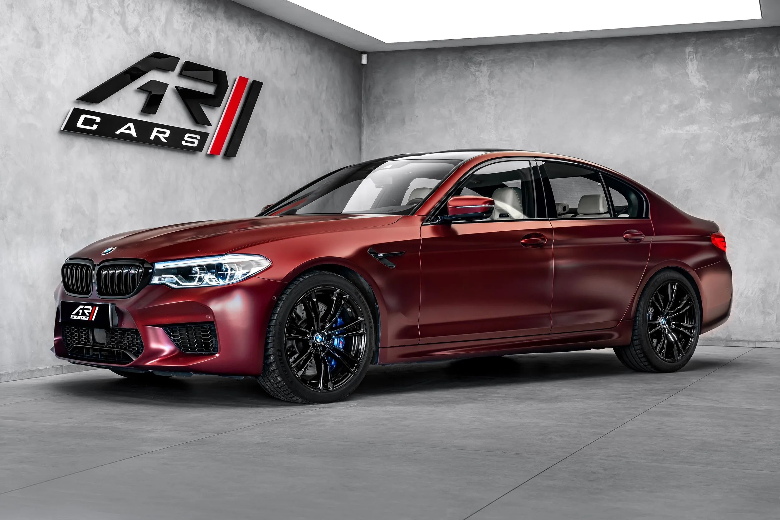 2018 BMW M5 offered by a specialist dealer in Ostrava, Czechia, main photo