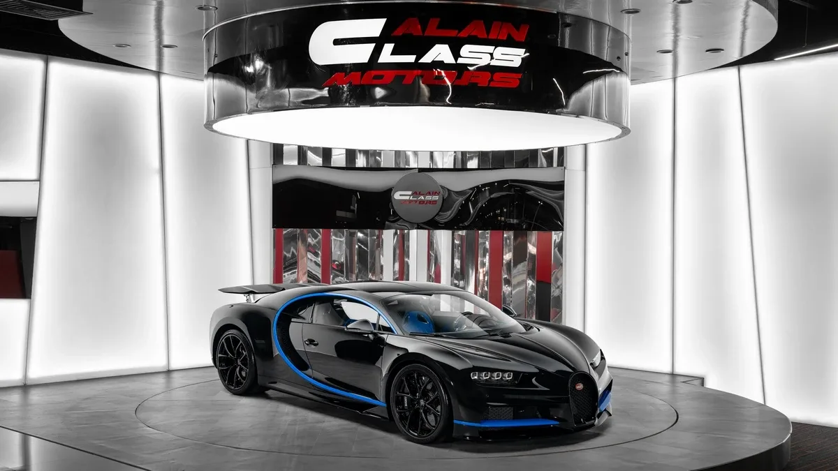 2018 Bugatti Chiron offered by a specialist dealer in Dubai, United Arab Emirates, main photo