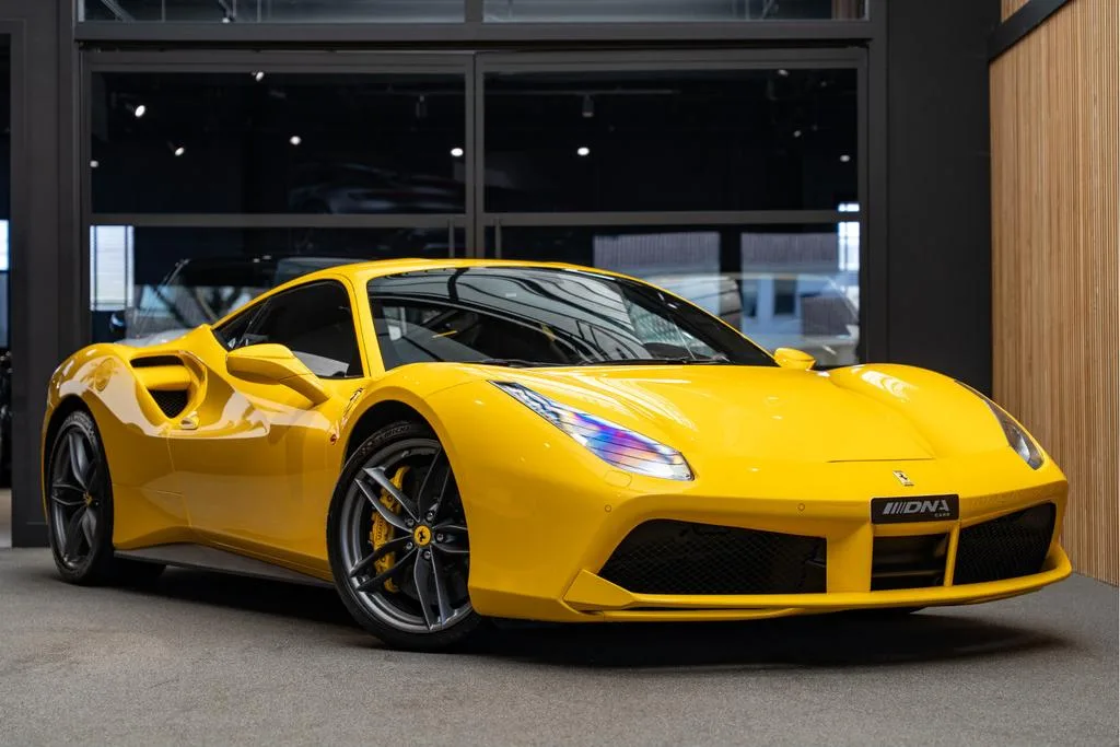 2018 Ferrari 488 GTB offered by a specialist dealer in Naarden, Netherlands, main photo