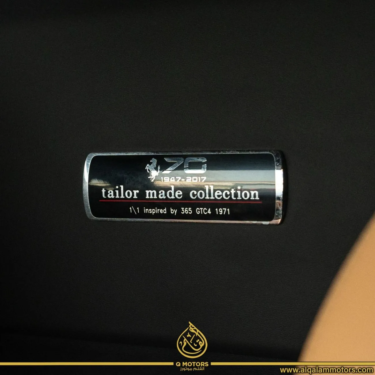 2018 Ferrari 488 GTB Tailor Made 70th Anniversary, 1 of 1 angeboten von einem Fachhändler in Dubai, Vereinigte Arabische Emirate, Foto 12 von 22