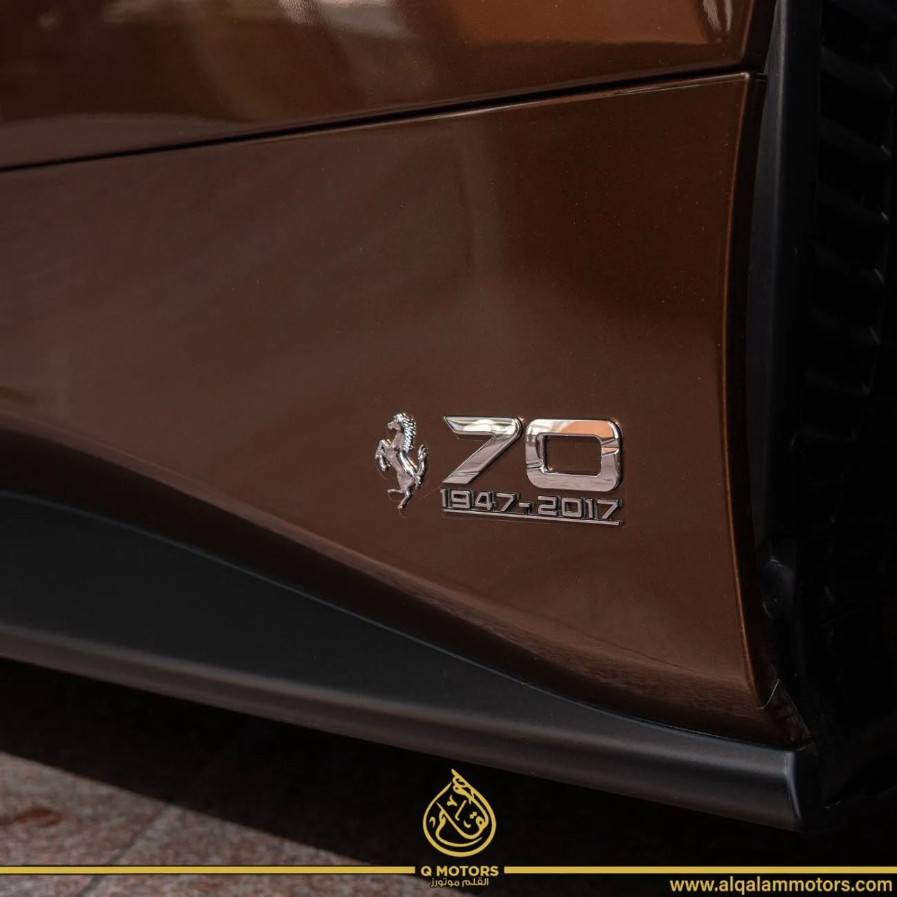 2018 Ferrari 488 GTB Tailor Made 70th Anniversary, 1 of 1 angeboten von einem Fachhändler in Dubai, Vereinigte Arabische Emirate, Foto 13 von 22
