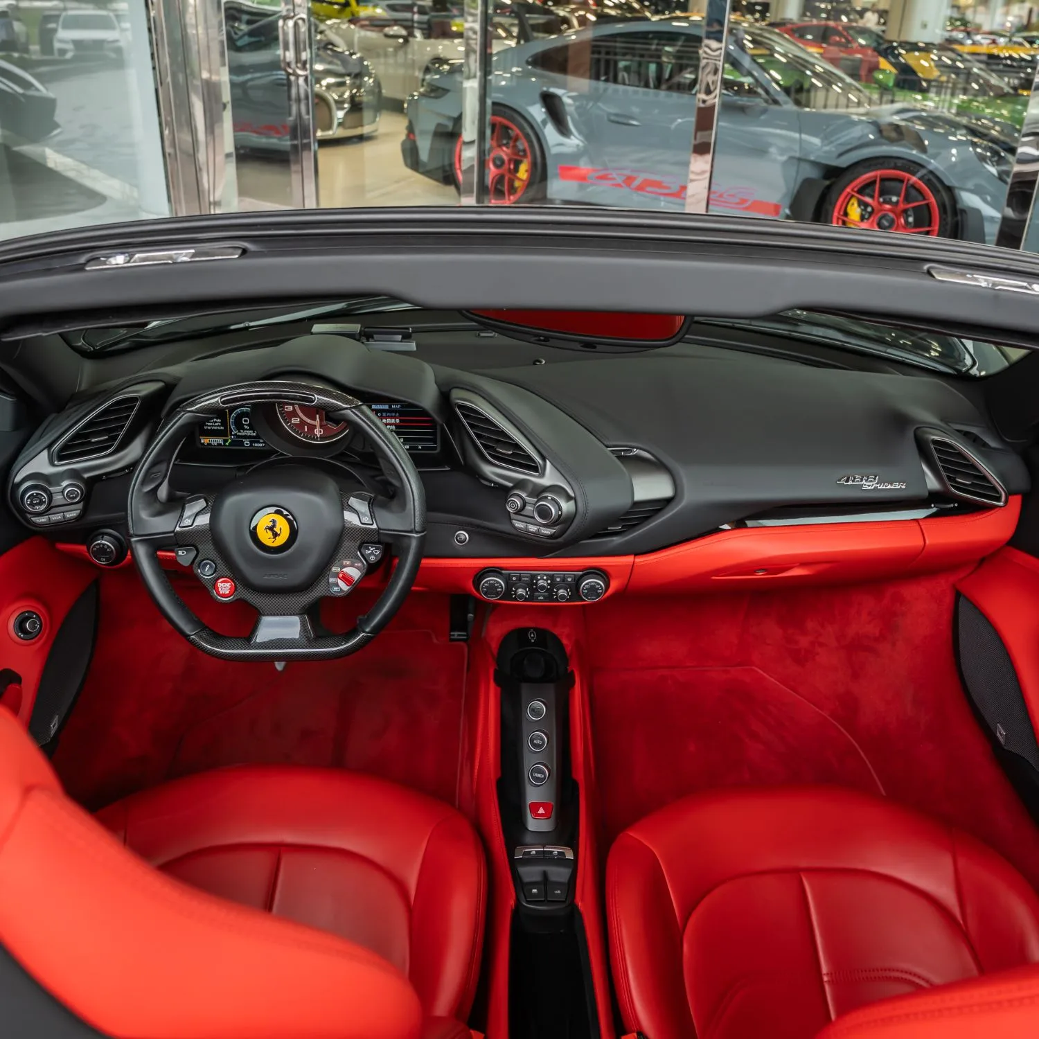 2018 Ferrari 488 Spider offered by a specialist dealer in Dubai, United Arab Emirates, photo 11 of 16