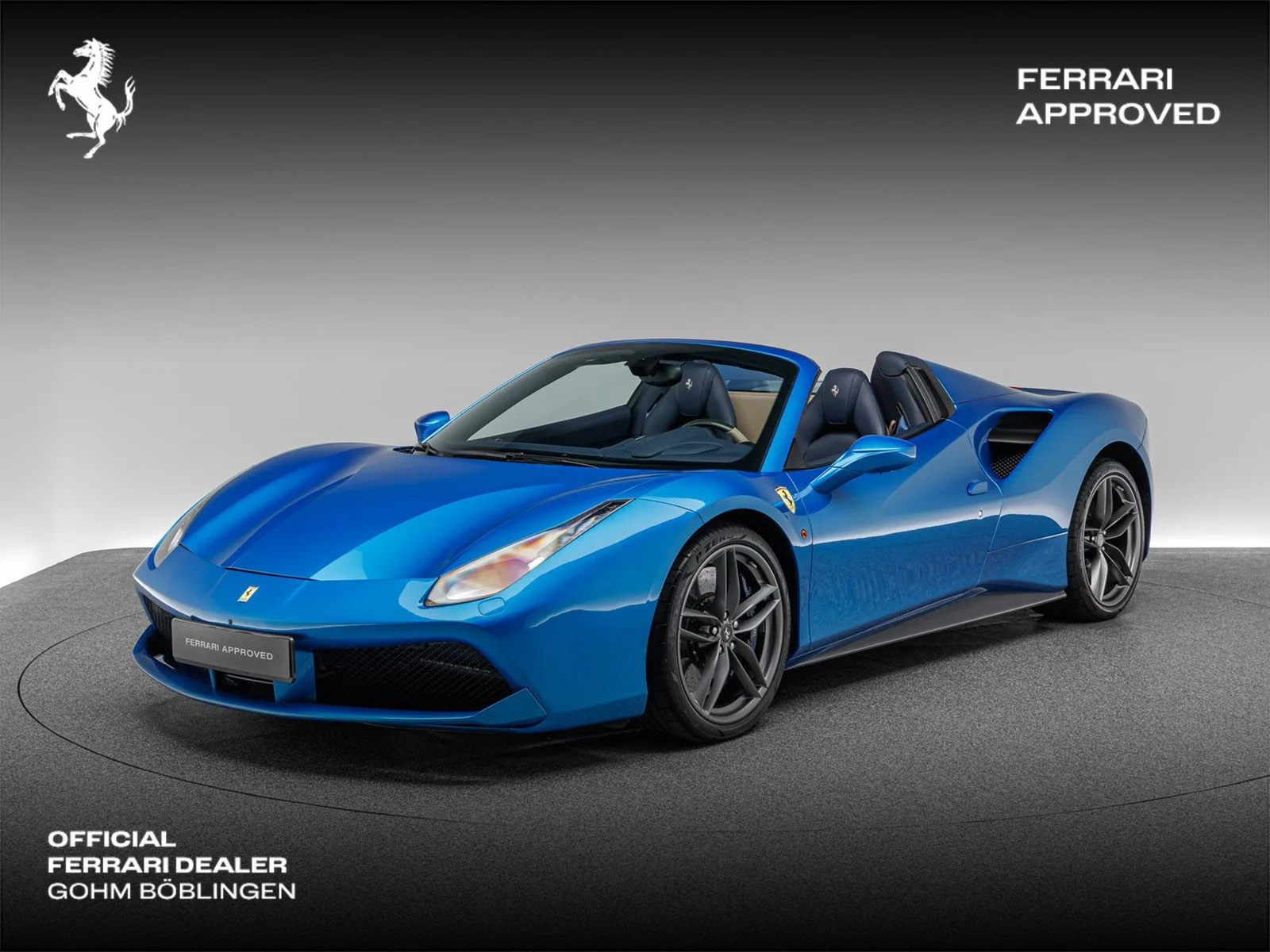 2018 Ferrari 488 Spider proposée par un concessionnaire spécialisé à Böblingen, Allemagne, photo principale