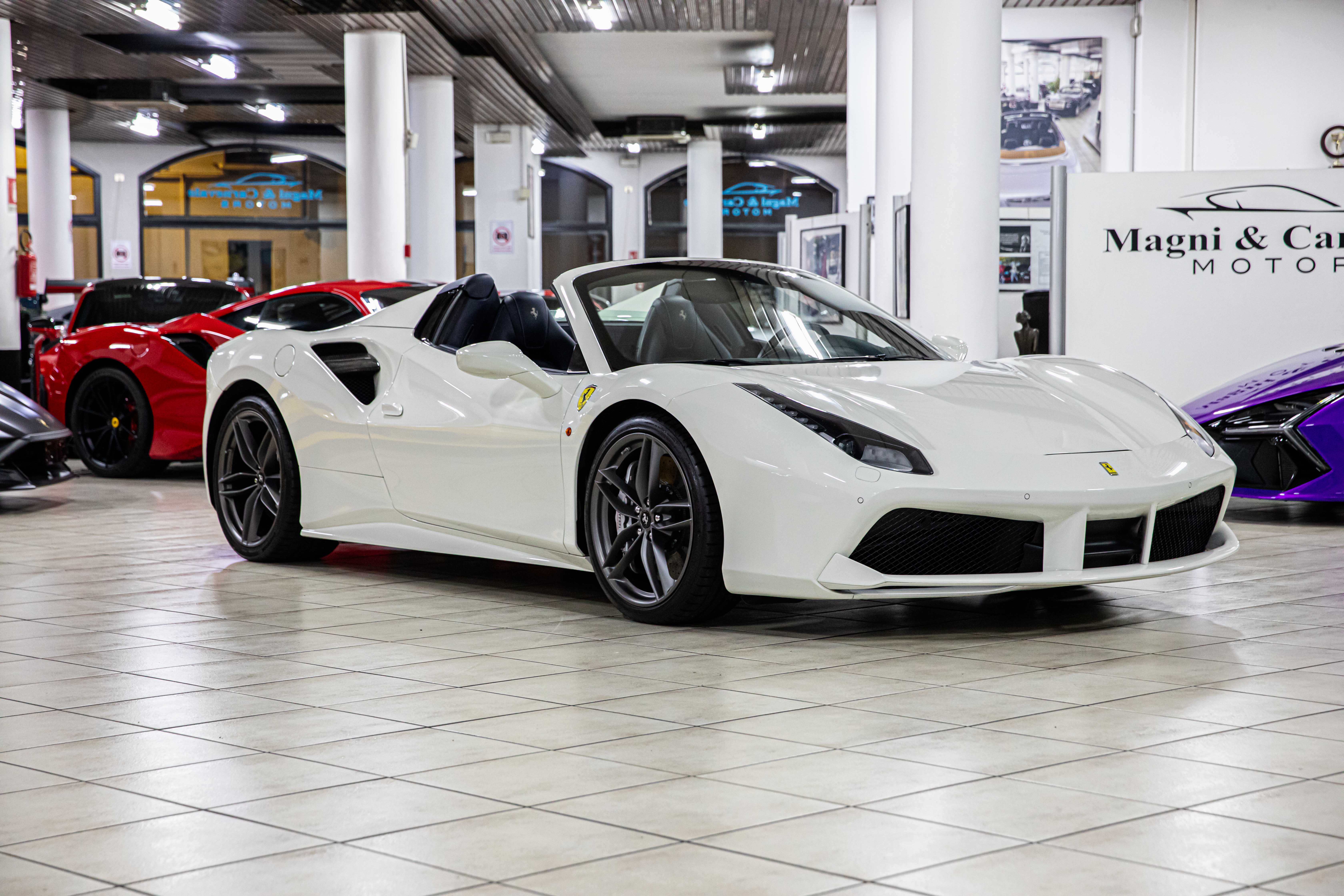 2018 Ferrari 488 Spider offered by a specialist dealer in Milan, Italy, photo 4 of 20