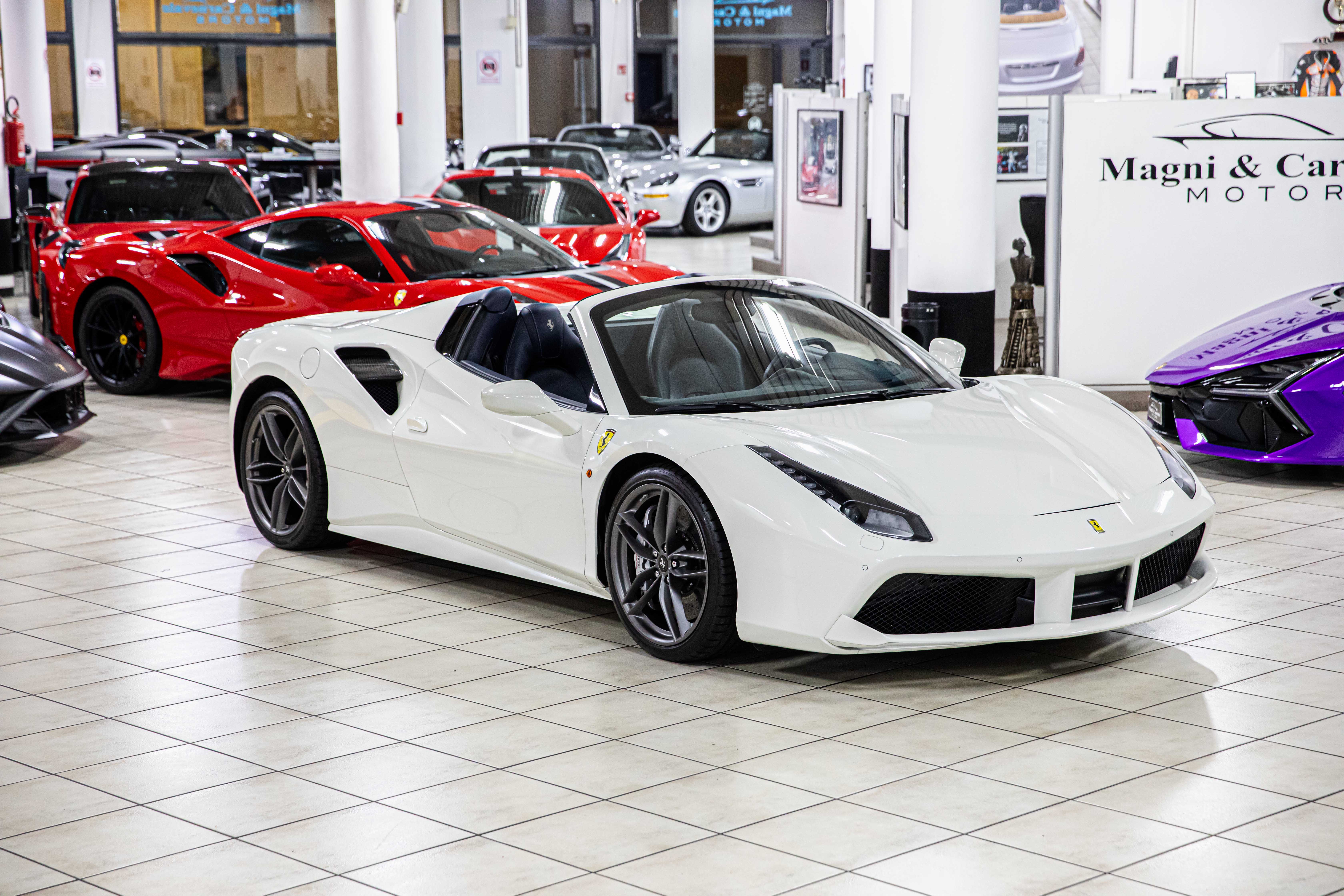2018 Ferrari 488 Spider offered by a specialist dealer in Milan, Italy, photo 5 of 20