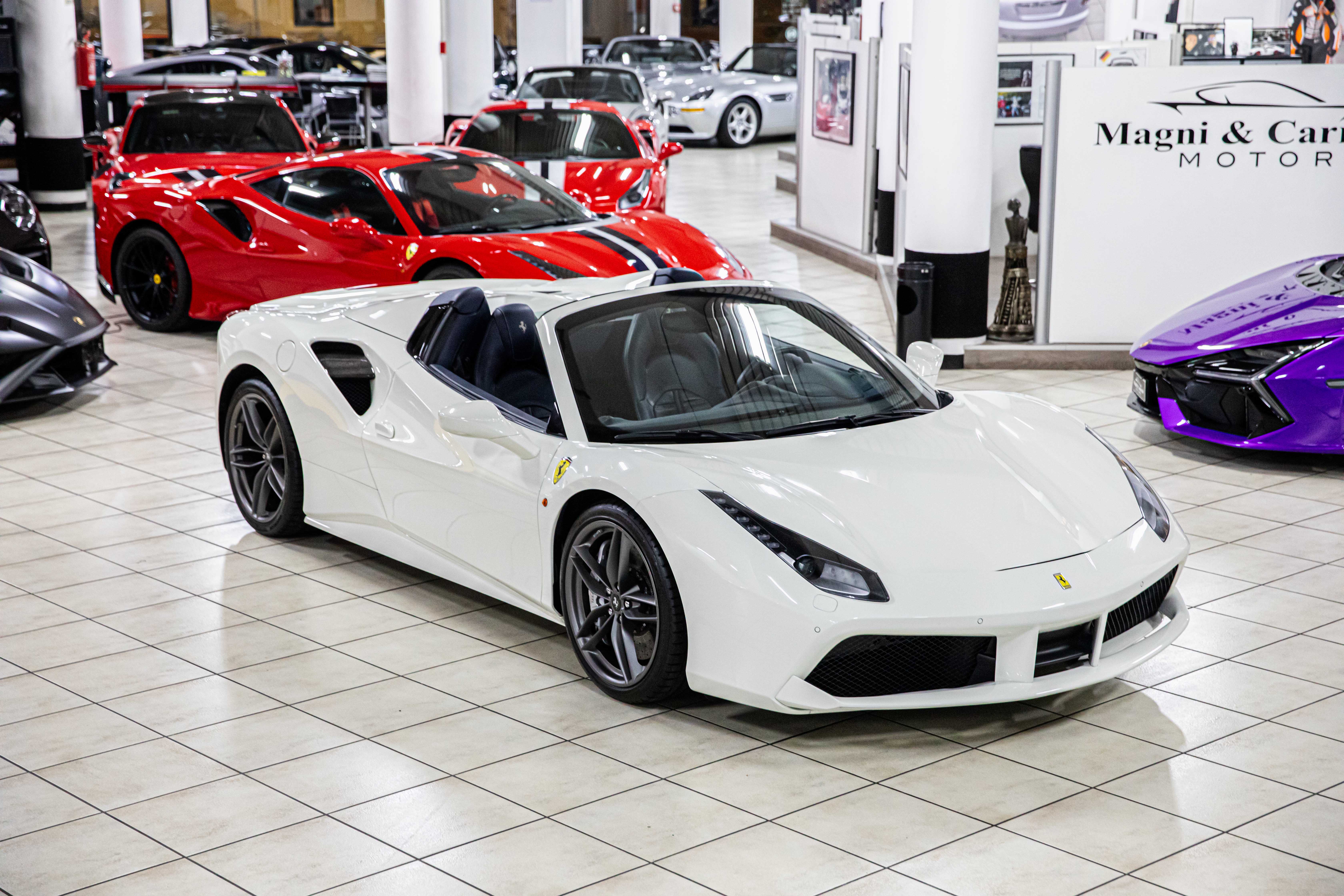 2018 Ferrari 488 Spider offered by a specialist dealer in Milan, Italy, photo 6 of 20