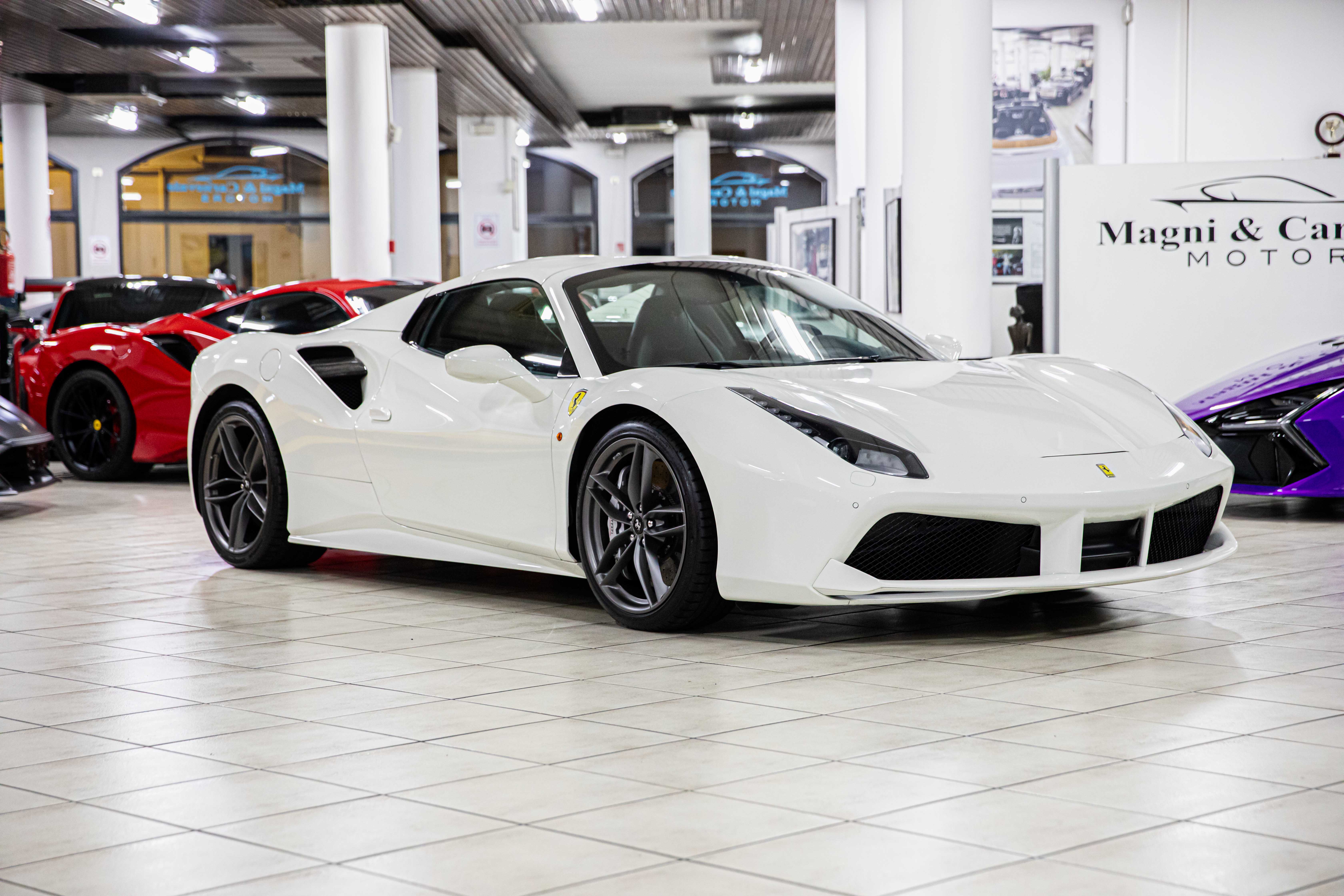 2018 Ferrari 488 Spider offered by a specialist dealer in Milan, Italy, photo 8 of 20