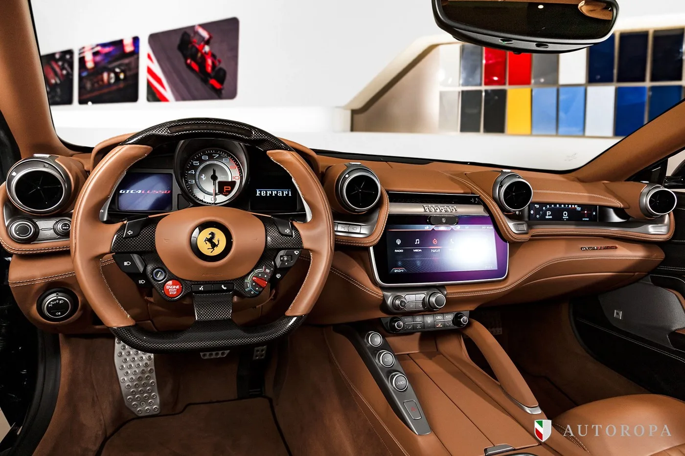 2018 Ferrari GTC4Lusso V12 angeboten von einem offiziellen Ferrari und Maserati-Vertragshändler in Arlöv, Schweden, Foto 7 von 10