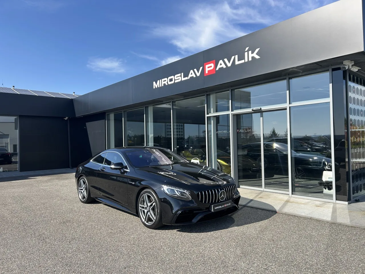 2018 Mercedes-AMG S 63 4MATIC+, Coupé angeboten von einem Fachhändler in Písek, Tschechien, Hauptfoto