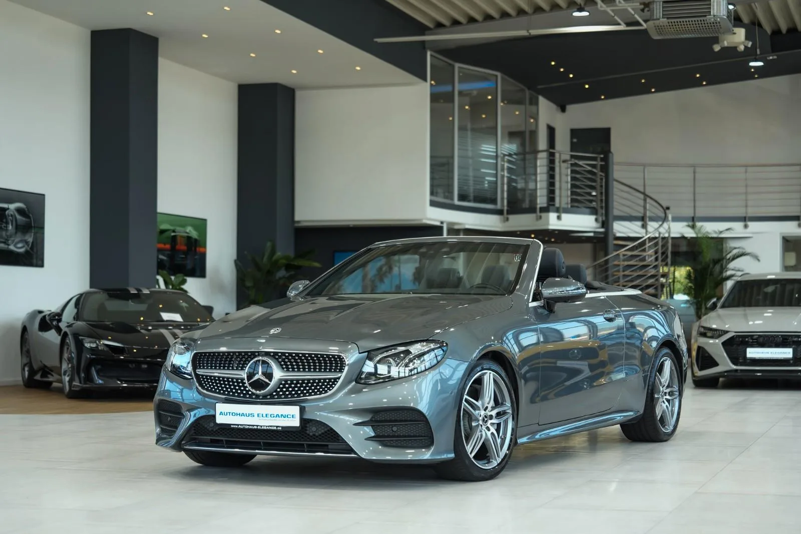 2018 Mercedes-Benz E 220 d Cabriolet, AMG Line angeboten von einem Fachhändler in Köln, Deutschland, Hauptfoto