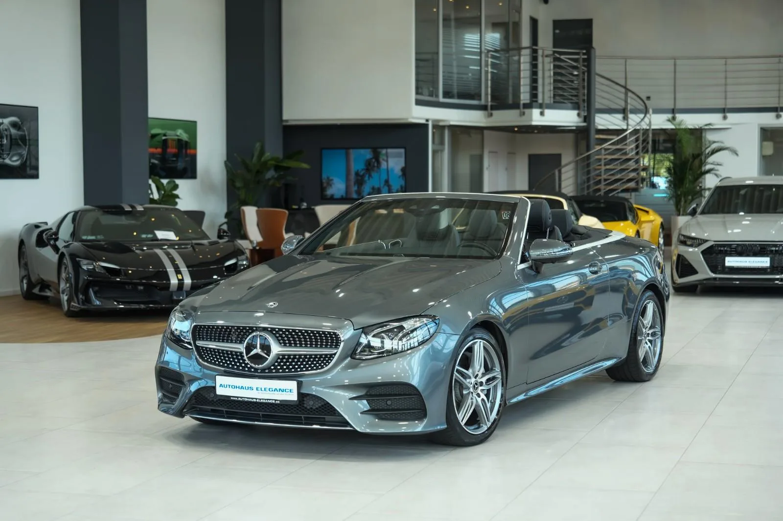 2018 Mercedes-Benz E 220 d Cabriolet, AMG Line, 7/30