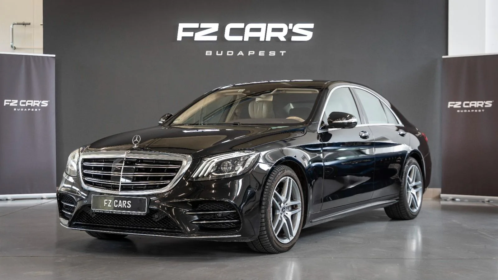 2018 Mercedes-Benz S 350 d 4MATIC, AMG Line angeboten von einem Fachhändler in Budapest, Ungarn, Hauptfoto