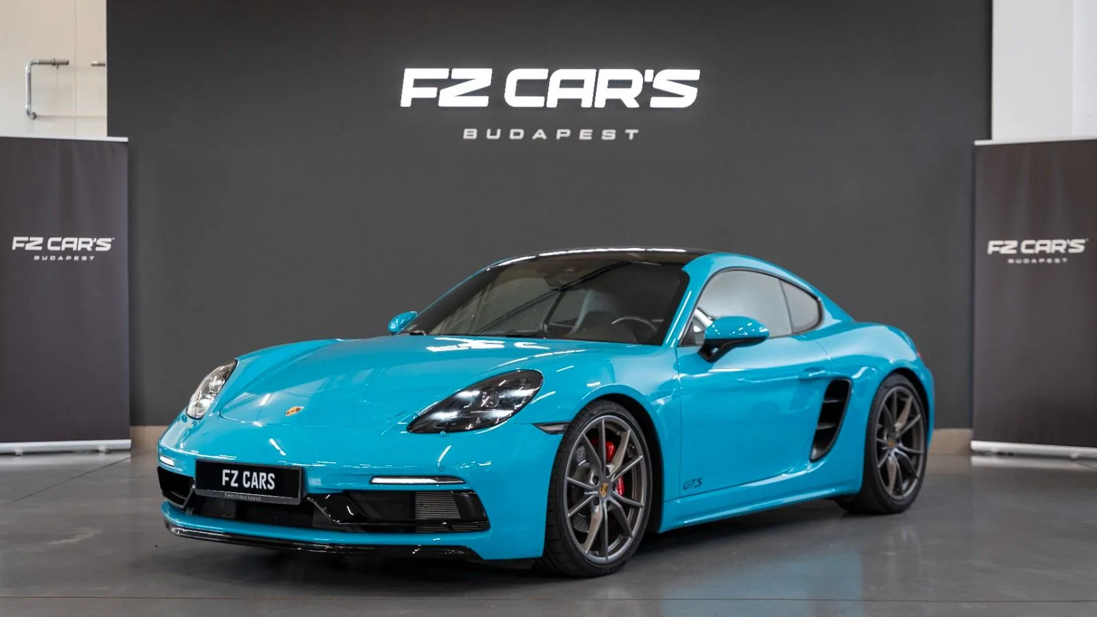 2018 Porsche 718 Cayman GTS angeboten von einem Fachhändler in Budapest, Ungarn, Hauptfoto