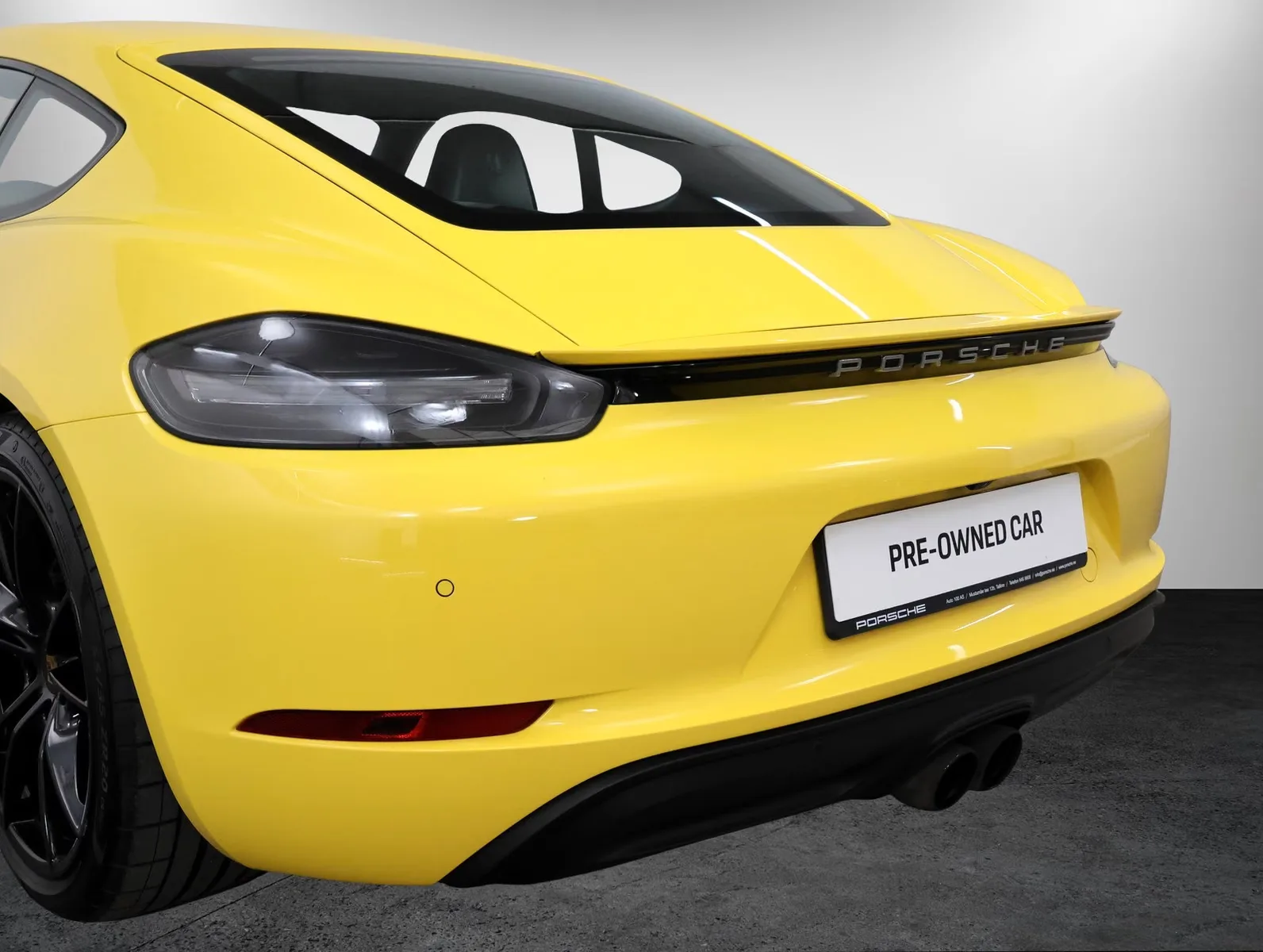 2018 Porsche 718 Cayman, 9/19