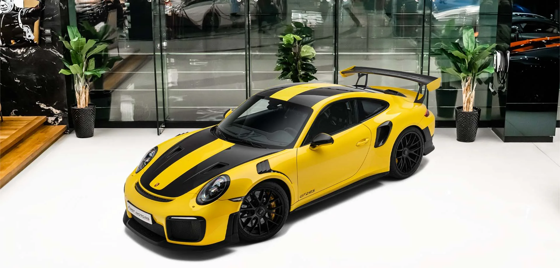 2018 Porsche 911 GT2 RS Weissach Package offered by a specialist dealer in Dubai, United Arab Emirates, main photo