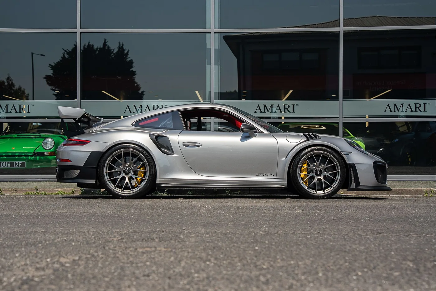 2018 Porsche 911 GT2 RS Weissach package offered by a supercar dealer in Preston, United Kingdom, photo 2 of 25