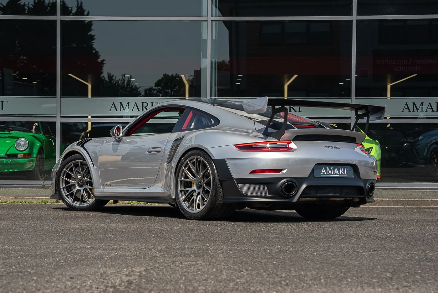 2018 Porsche 911 GT2 RS Weissach package offered by a supercar dealer in Preston, United Kingdom, photo 3 of 25