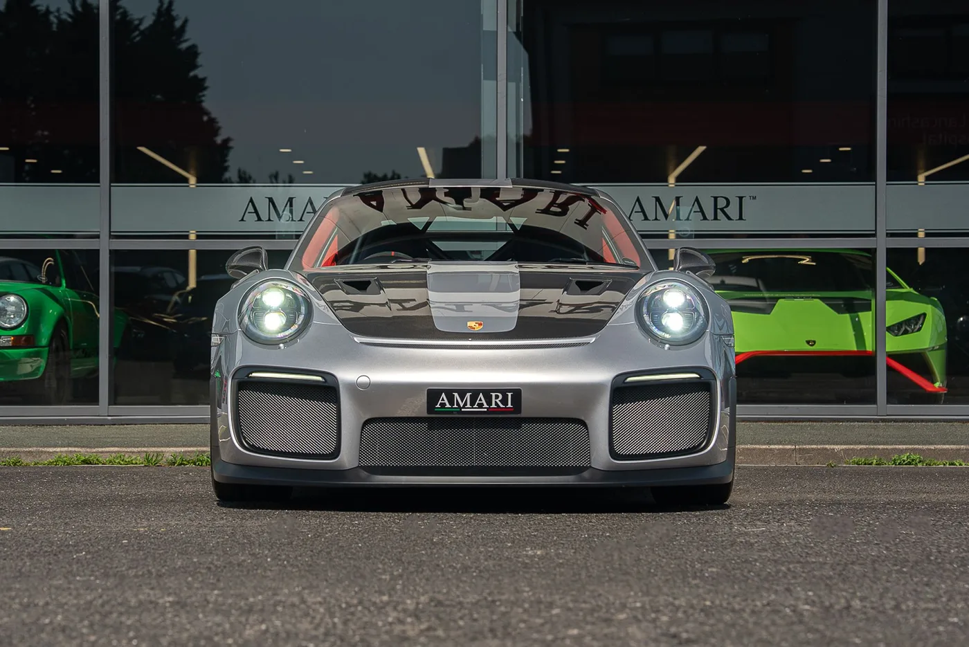 2018 Porsche 911 GT2 RS Weissach package offered by a supercar dealer in Preston, United Kingdom, photo 4 of 25
