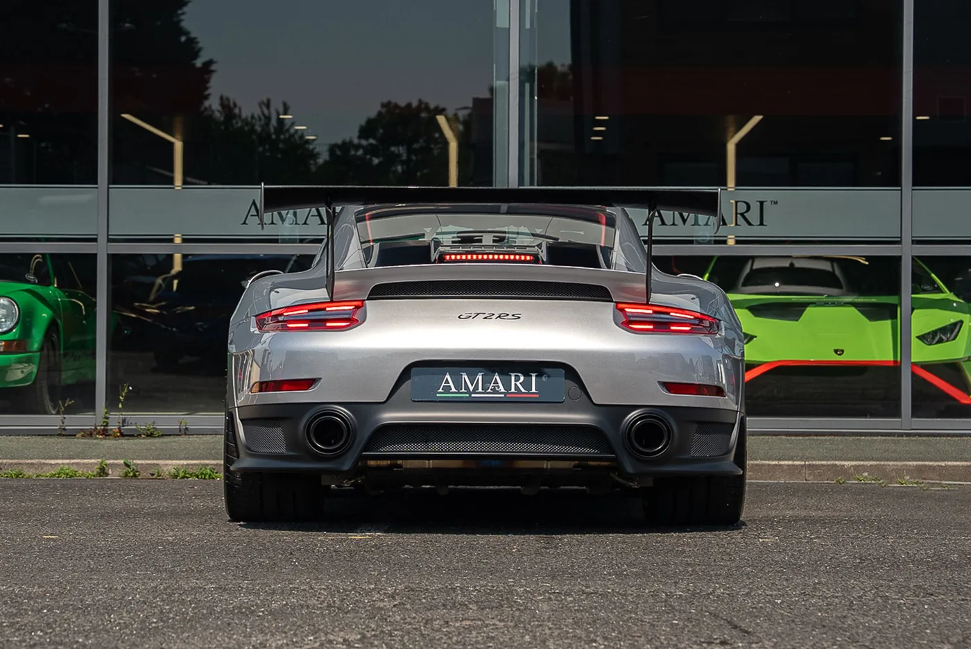 2018 Porsche 911 GT2 RS Weissach package offered by a supercar dealer in Preston, United Kingdom, photo 7 of 25