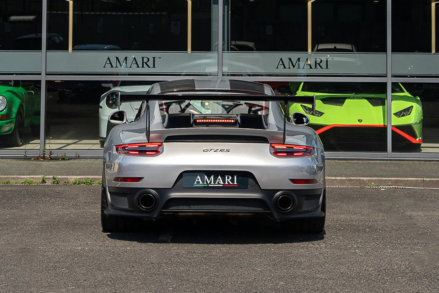 2018 Porsche 911 GT2 RS Weissach package offered by a supercar dealer in Preston, United Kingdom, photo 8 of 25