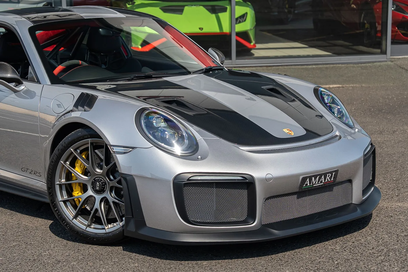 2018 Porsche 911 GT2 RS Weissach package offered by a supercar dealer in Preston, United Kingdom, photo 11 of 25