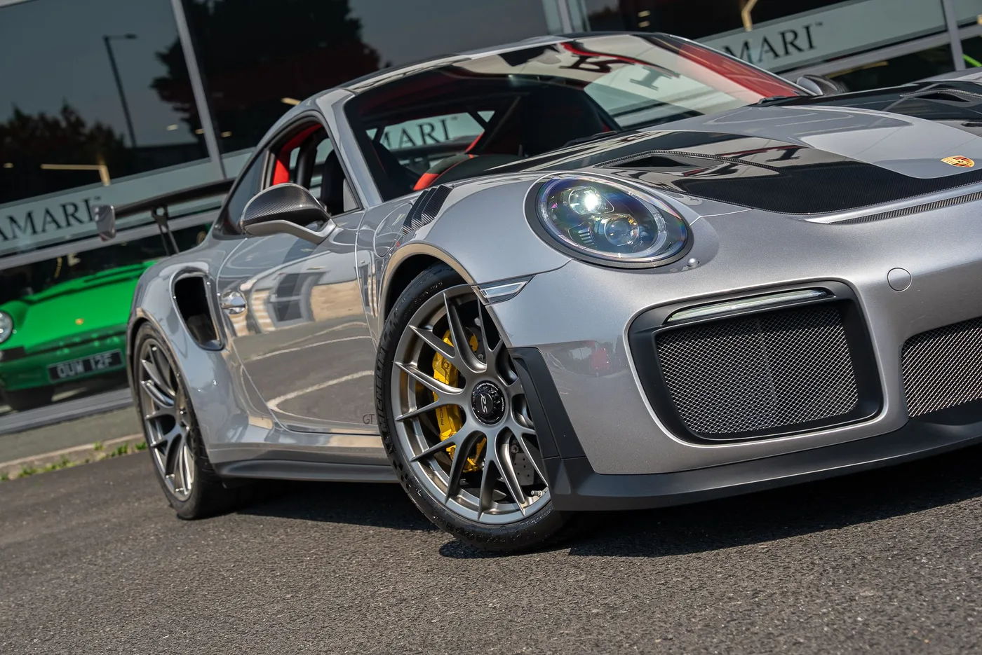 2018 Porsche 911 GT2 RS Weissach package offered by a supercar dealer in Preston, United Kingdom, photo 13 of 25