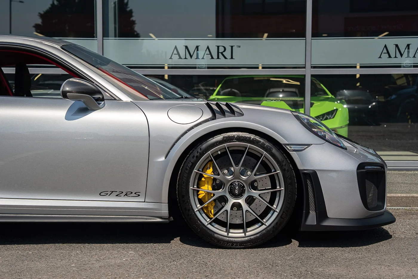 2018 Porsche 911 GT2 RS Weissach package offered by a supercar dealer in Preston, United Kingdom, photo 15 of 25