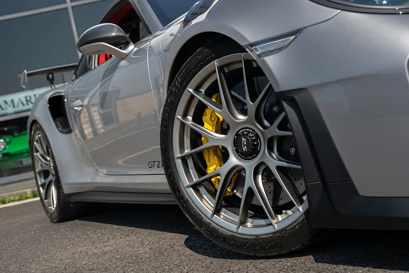 2018 Porsche 911 GT2 RS Weissach package offered by a supercar dealer in Preston, United Kingdom, photo 16 of 25